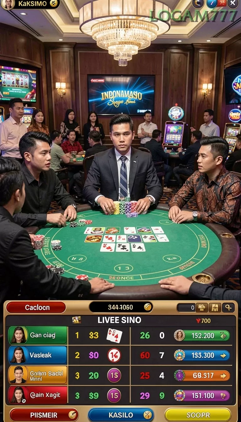 Cuplikan layar AAKASINO — halaman utama