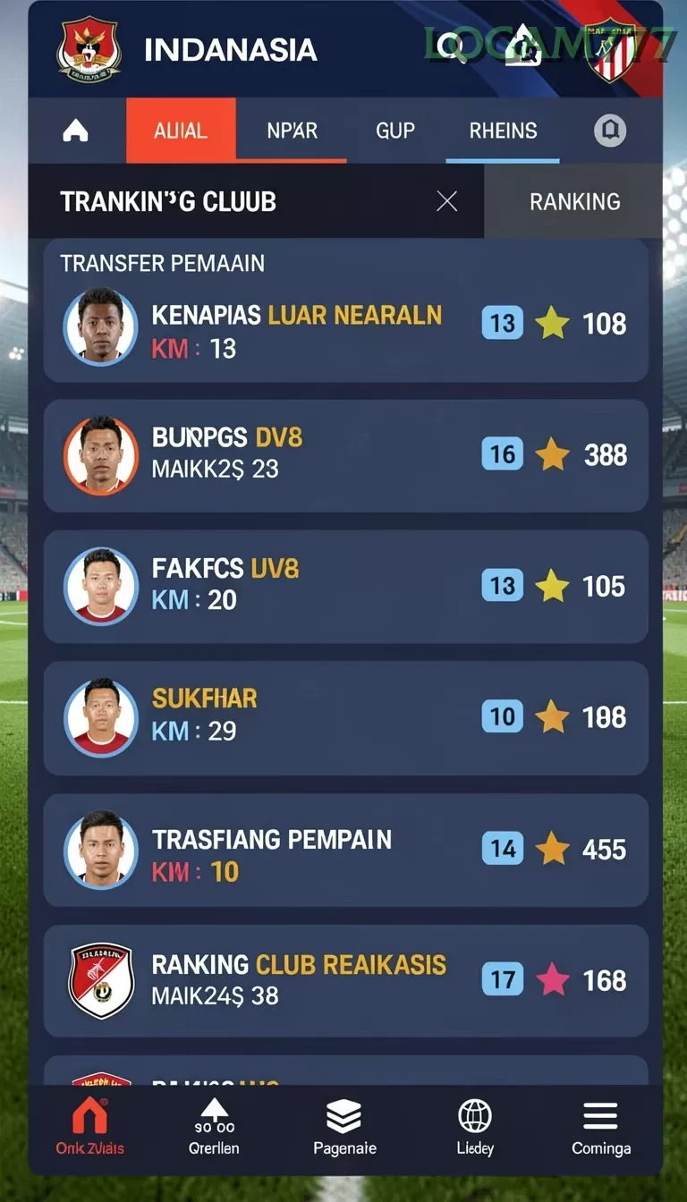 Cuplikan layar SUBUR88 — pengaturan akun