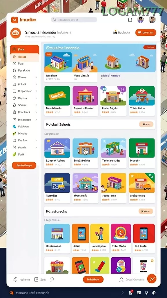 Cuplikan layar NUSAGG — halaman utama